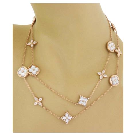 louis vuitton blossom necklace replica|louis vuitton onyx necklace.